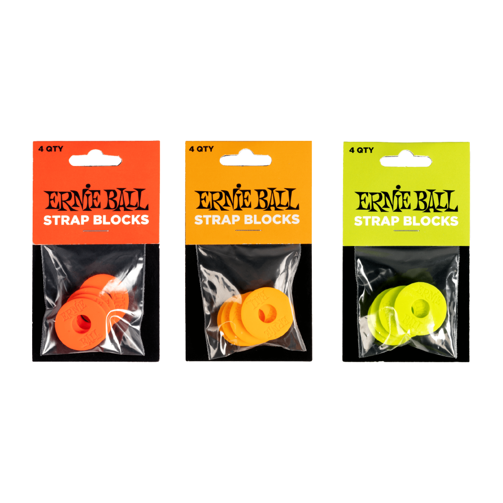 Ernie Ball Ernie Ball / 吉他背帶墊片 可防背帶滑落(4件裝)(9款) 第 4 張圖片｜三峽配件 / 週邊