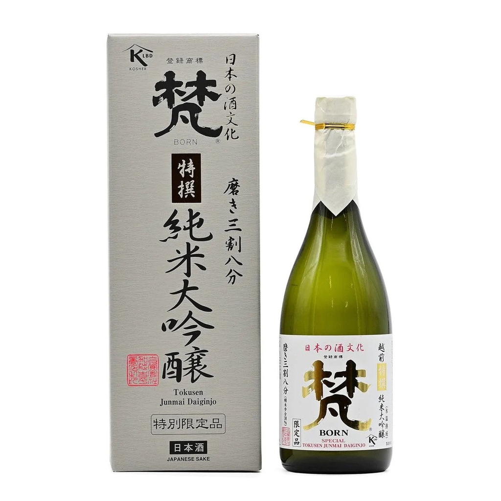 【加藤吉平商店】【梵】【特撰 禮盒裝】【磨き三割八分】【特別限定】【純米大吟釀清酒】【福井縣】