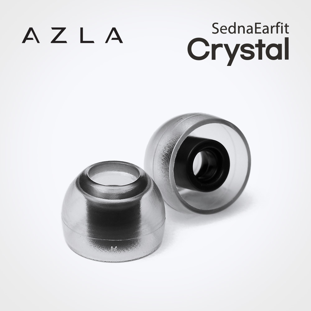 AZLA SednaEarfit CRYSTAL Standard 有線耳機耳膠 (兩對裝)