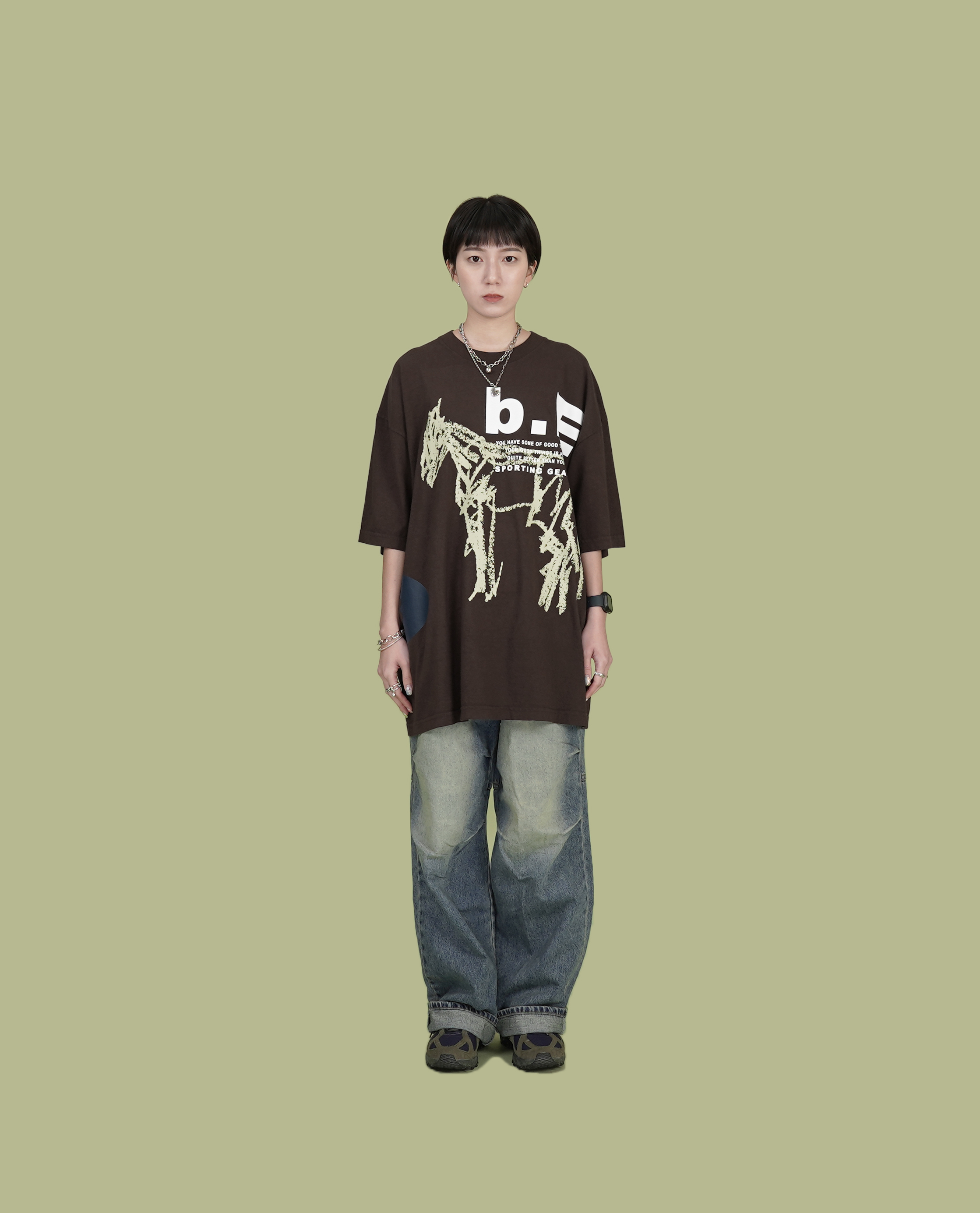 b.Eautiful Horse T-Shirt - 24 SS