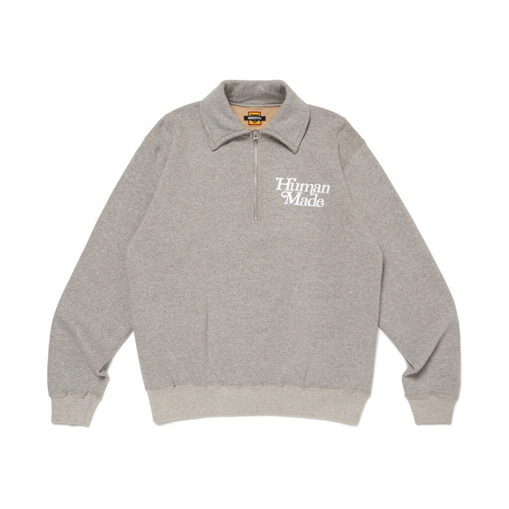 2024SS HUMAN MADE OTSUMO PLAZA HALF-ZIP VERDY 店鋪限定大學T