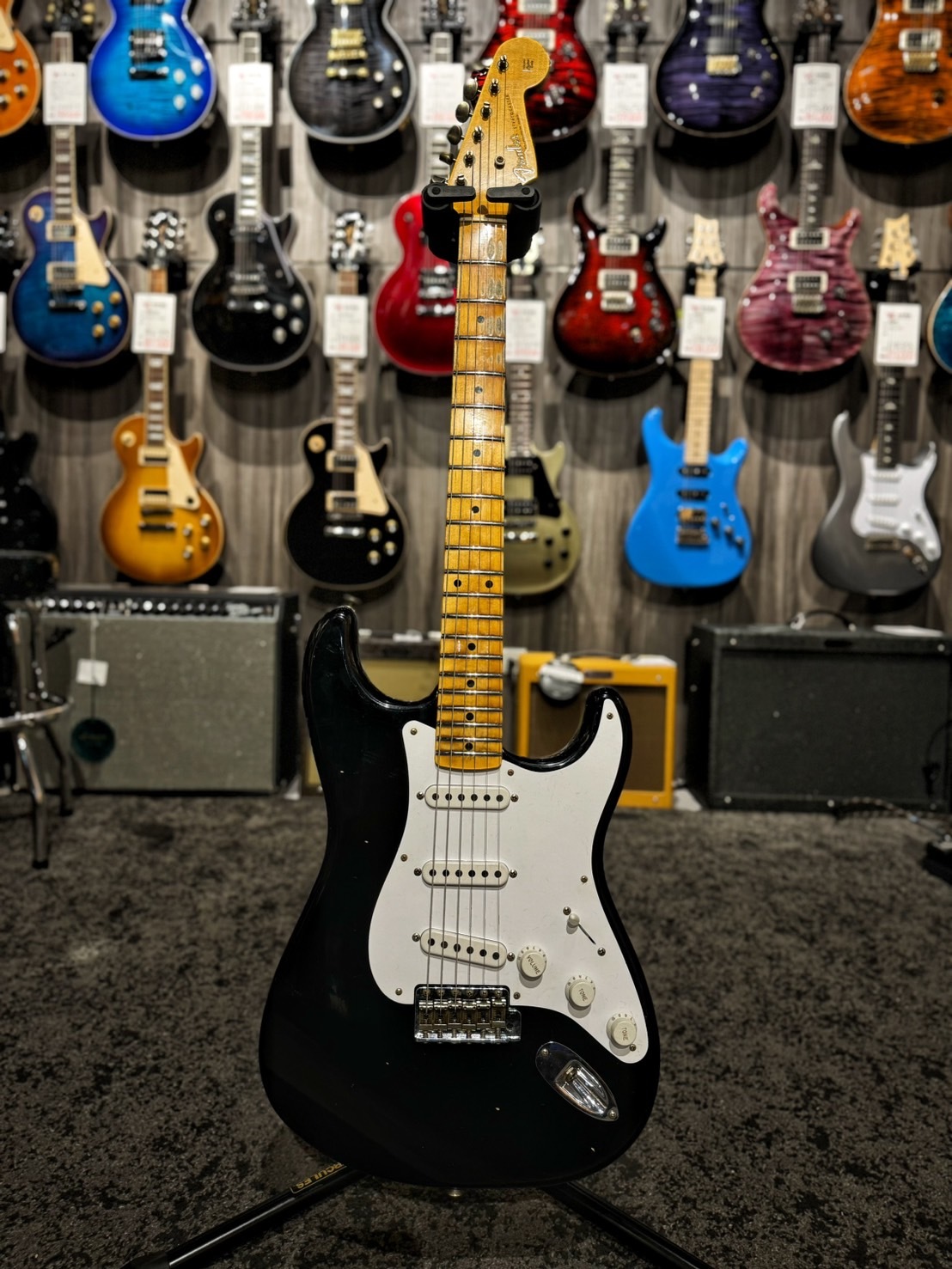 Fender Costom Shop LTD 70th Anniversary 1954 Stratocaster Journeyman Relic 6150 MN BLK 公司貨【宛伶樂器】