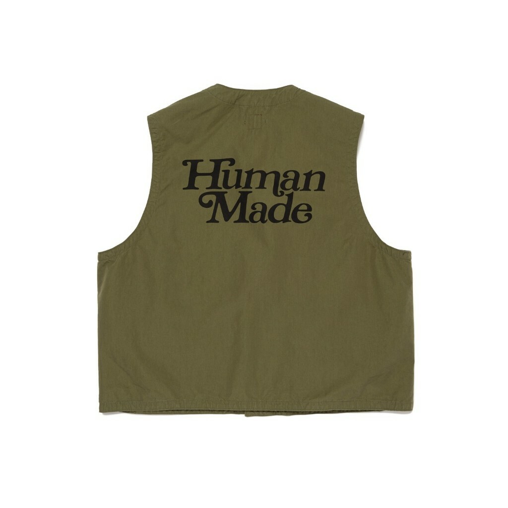 2024SS HUMAN MADE OTSUMO PLAZA MILITARY VEST 店鋪限定 軍事 背心 現貨
