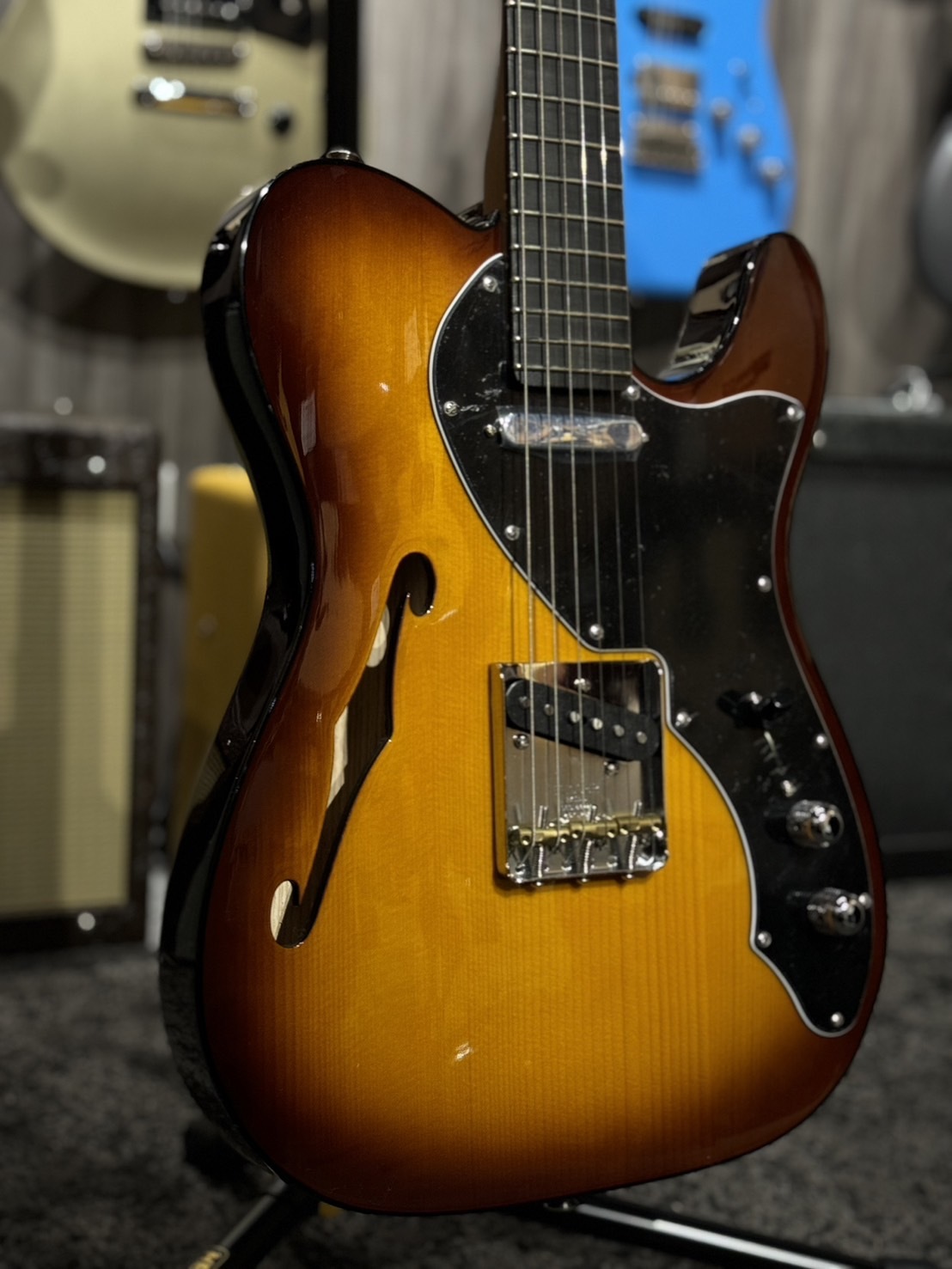 FENDER Limited Edition Suona Thinline Telecaster EB Violin Burst 公司貨【宛伶樂器】