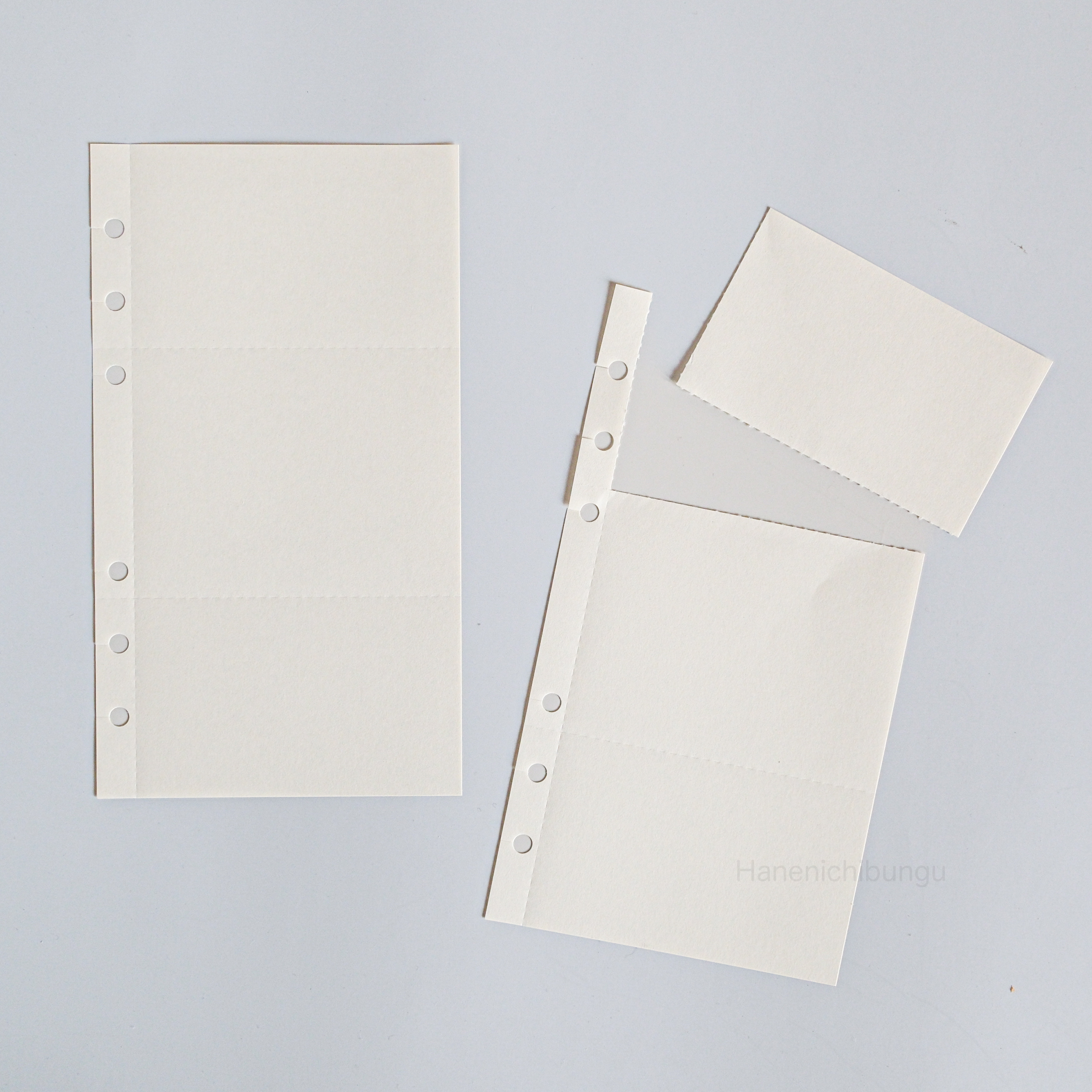 BIBLE／空白便條紙－有虛線切割線（20張入）