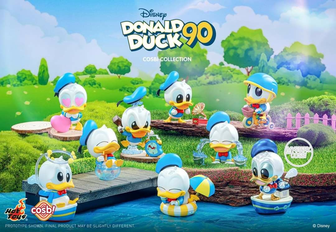 Hot Toys Cosbi ドナルドダック 90週年限定 シークレット Hot Toys Random Secret Figure Box x Donald Duck 90Th