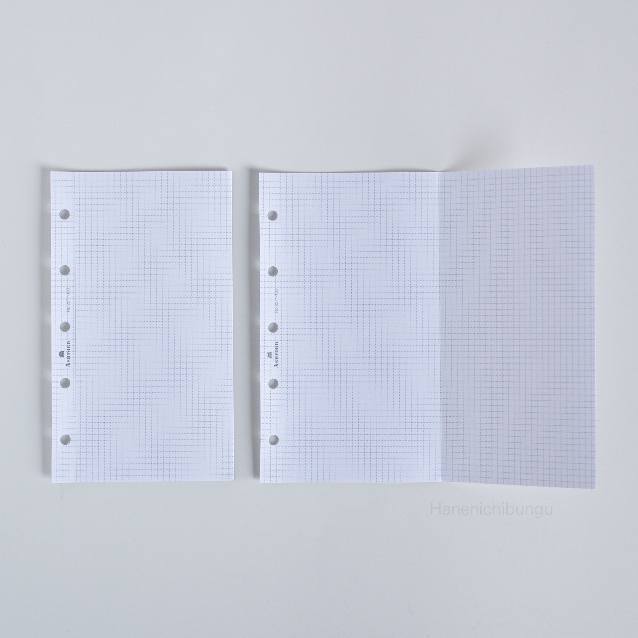 MICRO5／方眼兩折式內頁2mm（30張入）