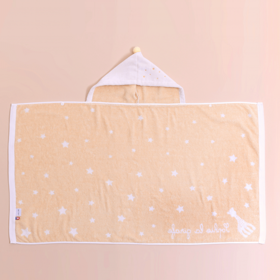 Sophie la girafe - 長頸鹿Sophie今治連帽浴巾斗篷禮盒