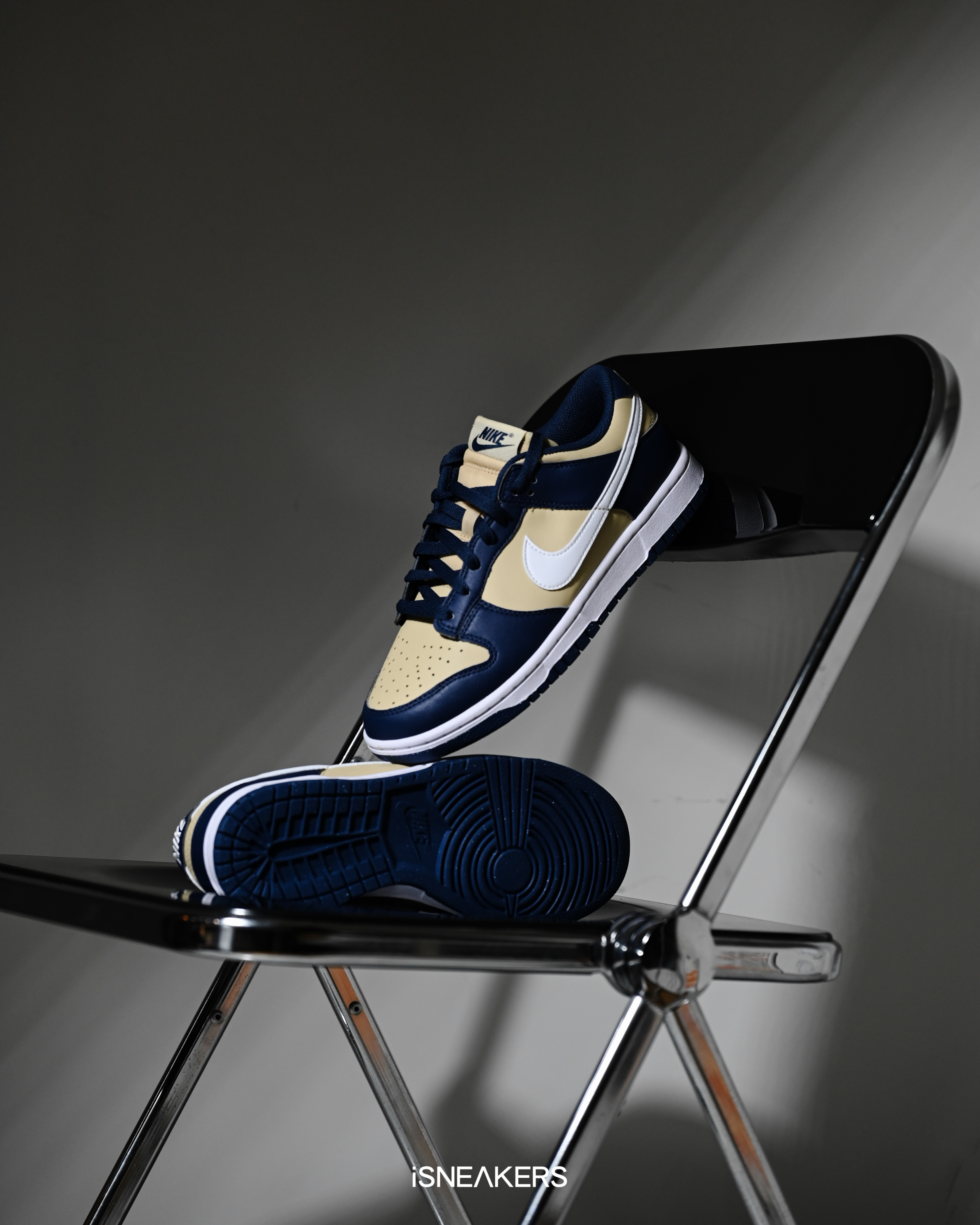 iSNEAKERS | Nike Dunk Low Next Nature "Midnight Navy / Team Gold" 金色午夜藍 DD1873-401