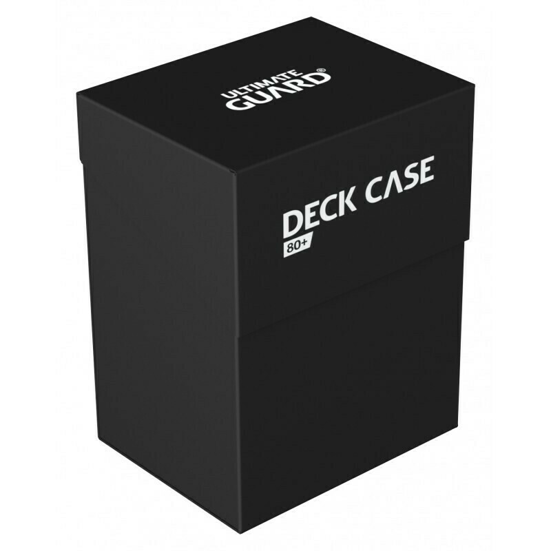 Ultimate Guard Deck Case 80+ Standard Size Black Deck Box