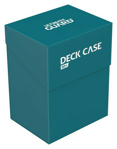 Ultimate Guard Deck Case 80+ Standard Size  Petrol Deck Box