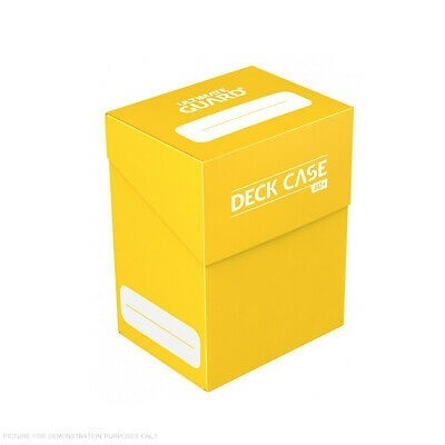 Ultimate Guard Deck Case 80+ Standard Size Yellow Deck Box