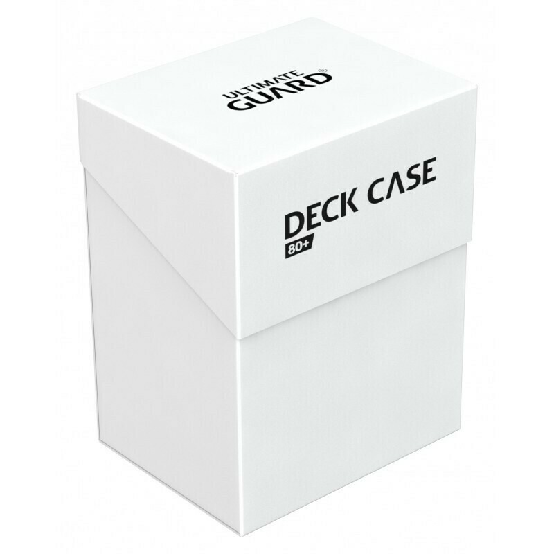 Ultimate Guard Deck Case 80+ Standard Size White Deck Box