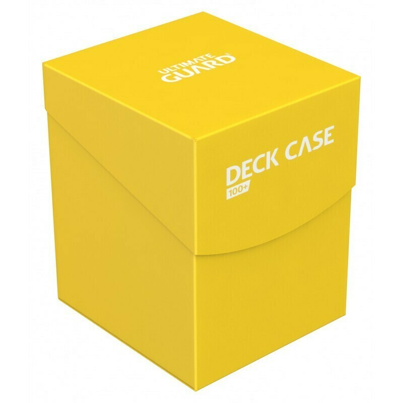 Ultimate Guard Deck Case 100+ Standard Size Yellow Deck Box