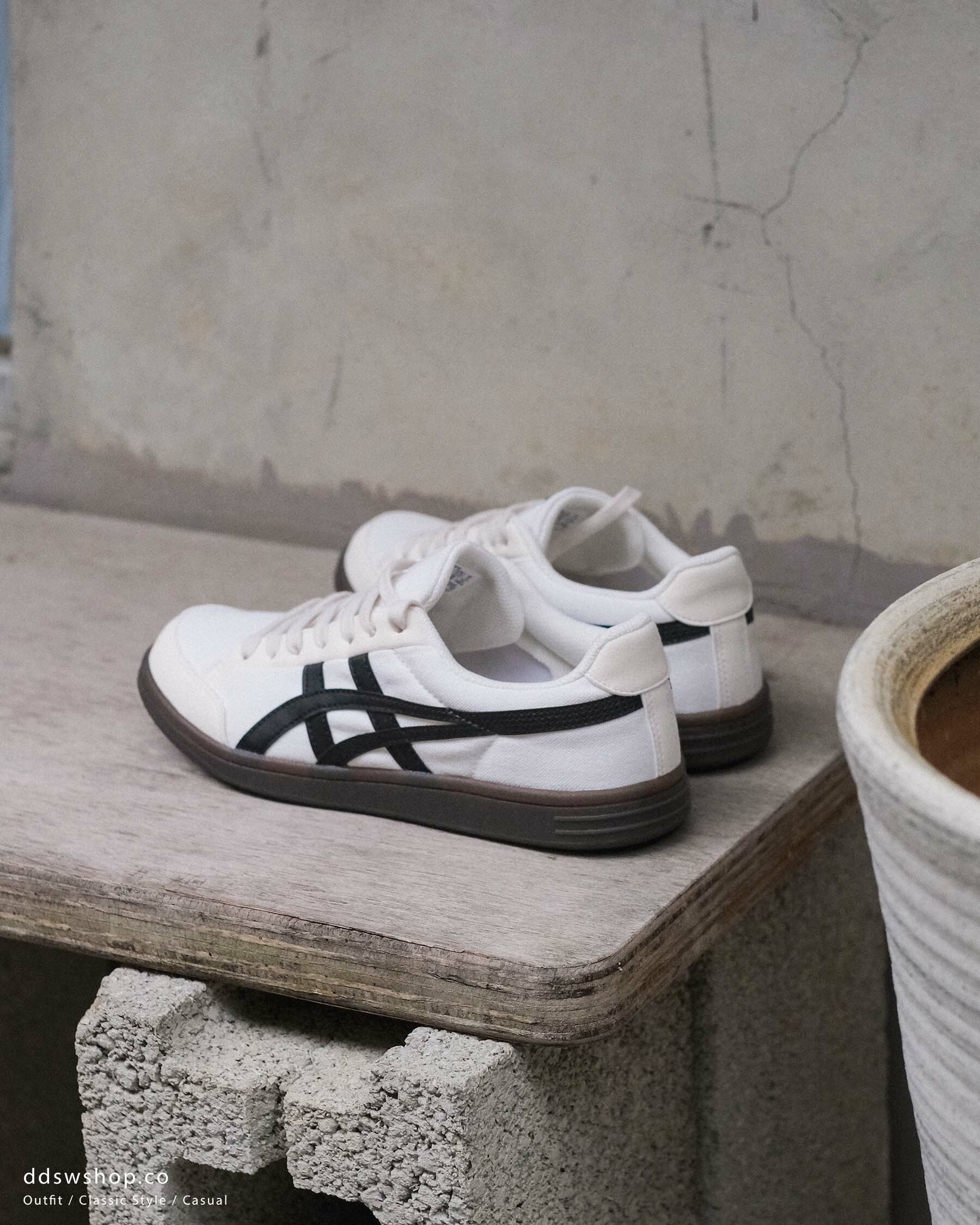 Onitsuka Tiger 鬼冢虎Advanti 米白咖啡色1183B799-101