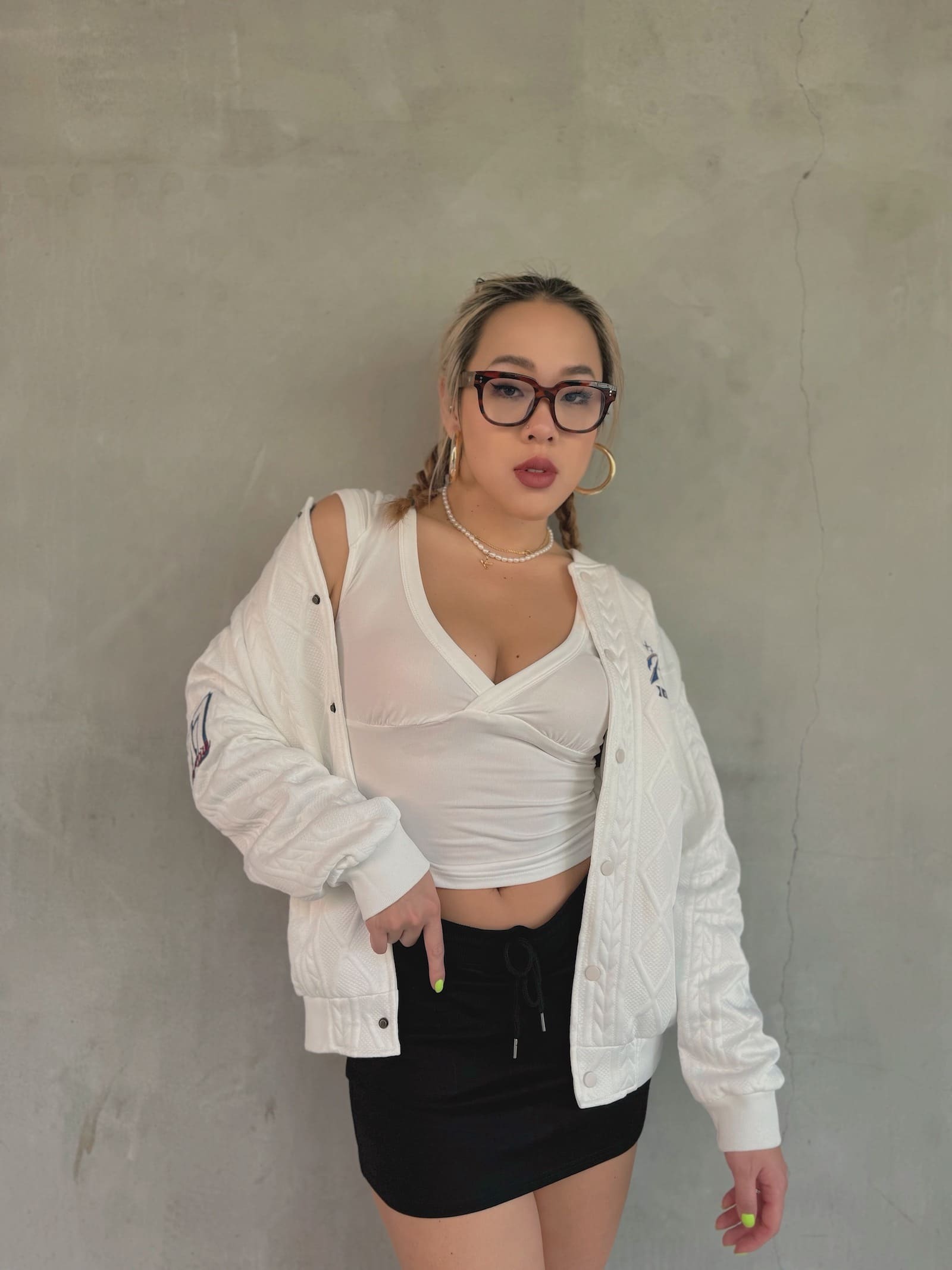 必備造型小物!!豹紋粗框眼鏡