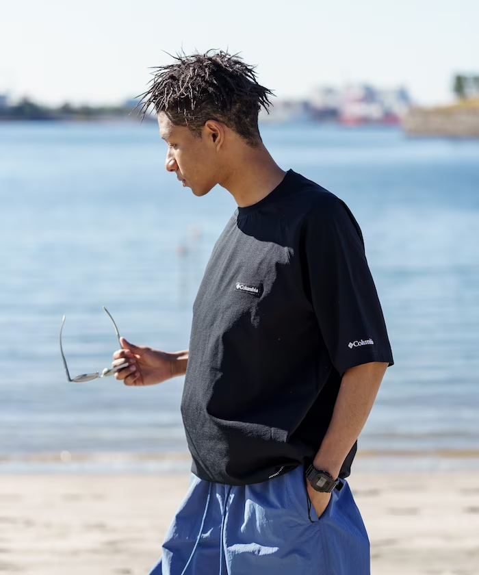 日本 Columbia 別注抽繩短袖