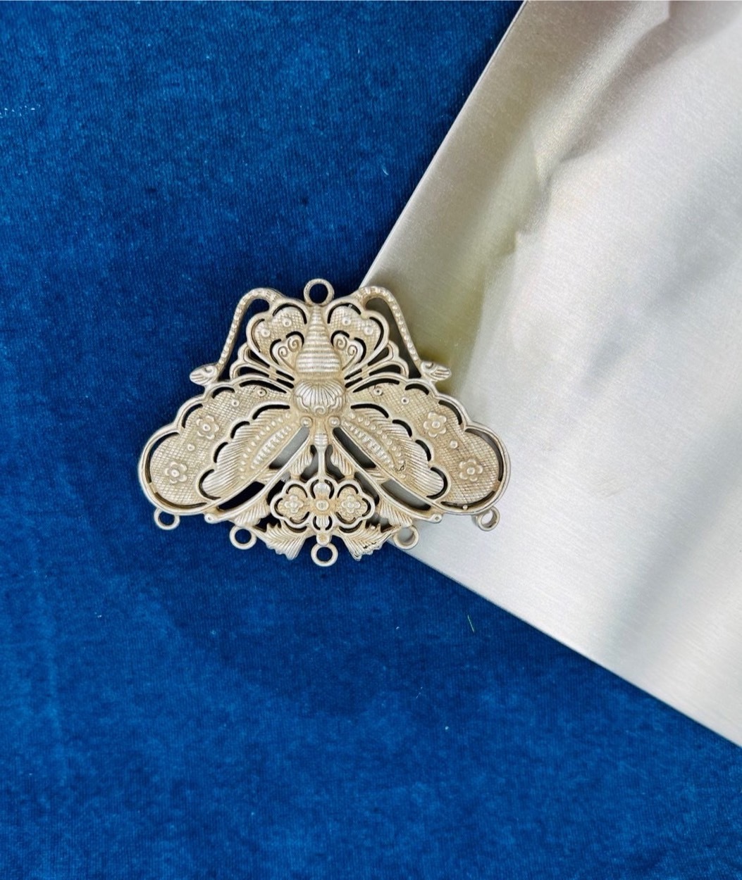 No.21藏銀蝴蝶掛飾6.9*5.3cm