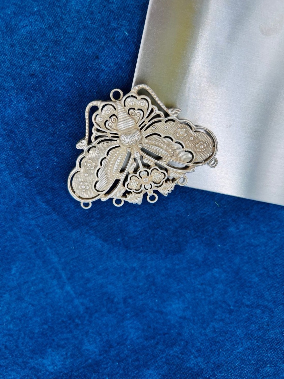 No.21藏銀蝴蝶掛飾6.9*5.3cm