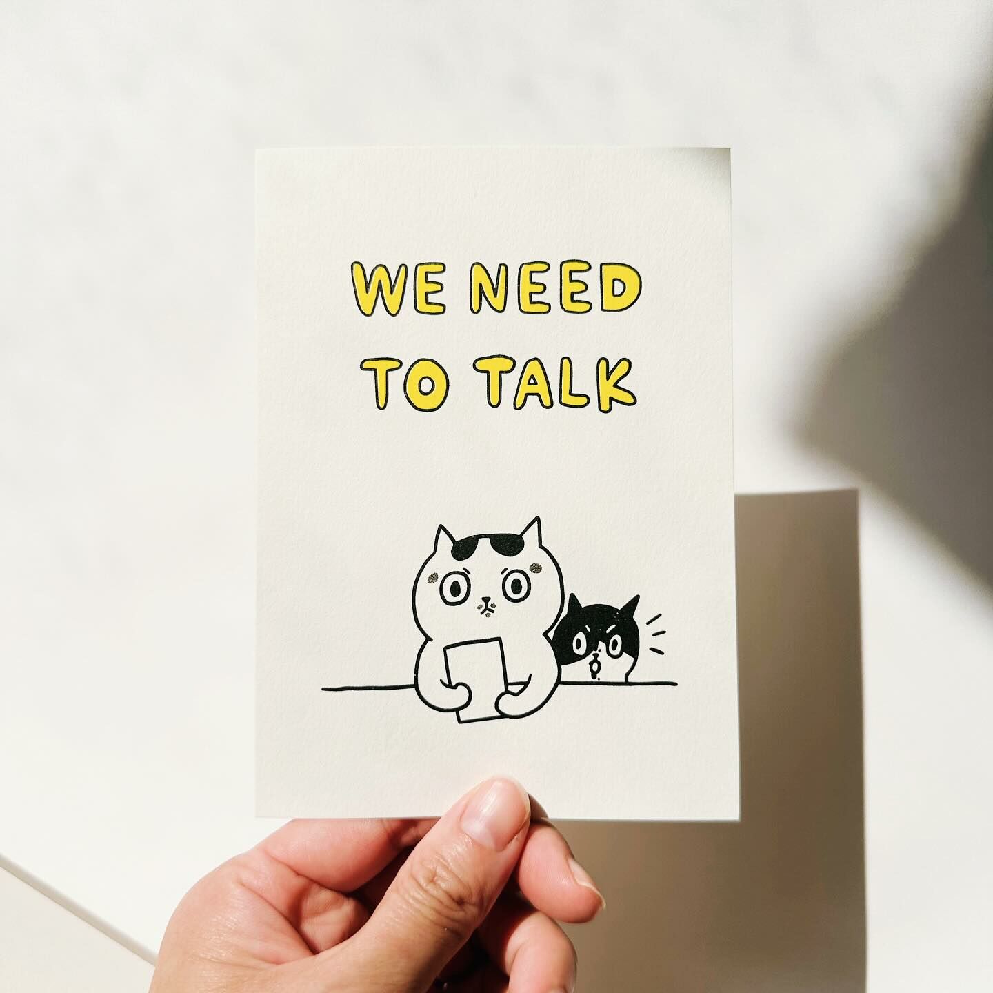 We need to talk-美帥集團 明信片｜superB studio