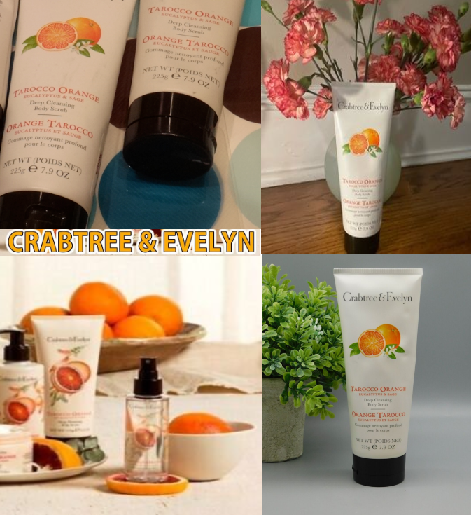 【現貨】Crabtree n Evelyn F032004 橙味磨砂身體乳 225g