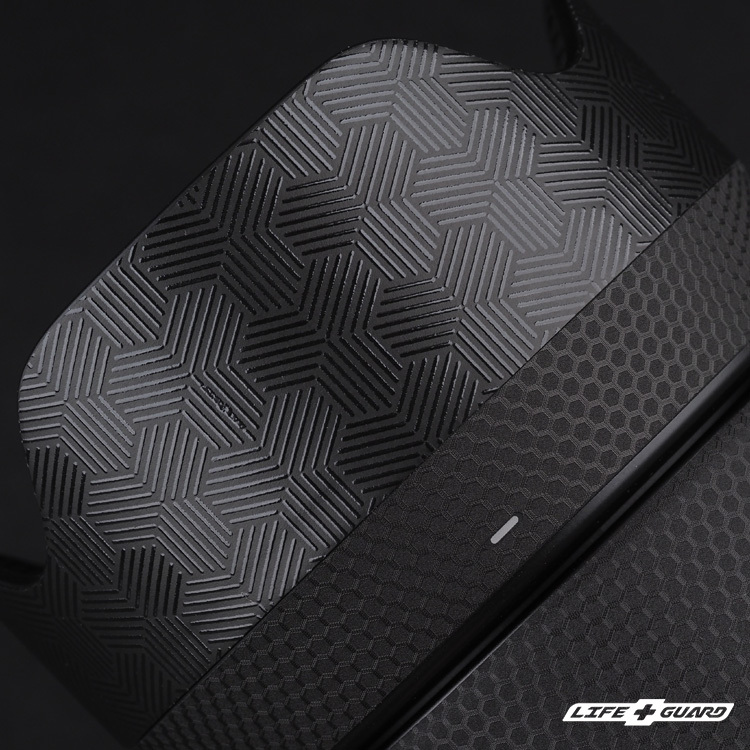 SIGMA 23mm F1.4 貼膜質感特寫，LIFE+GUARD 設計風格