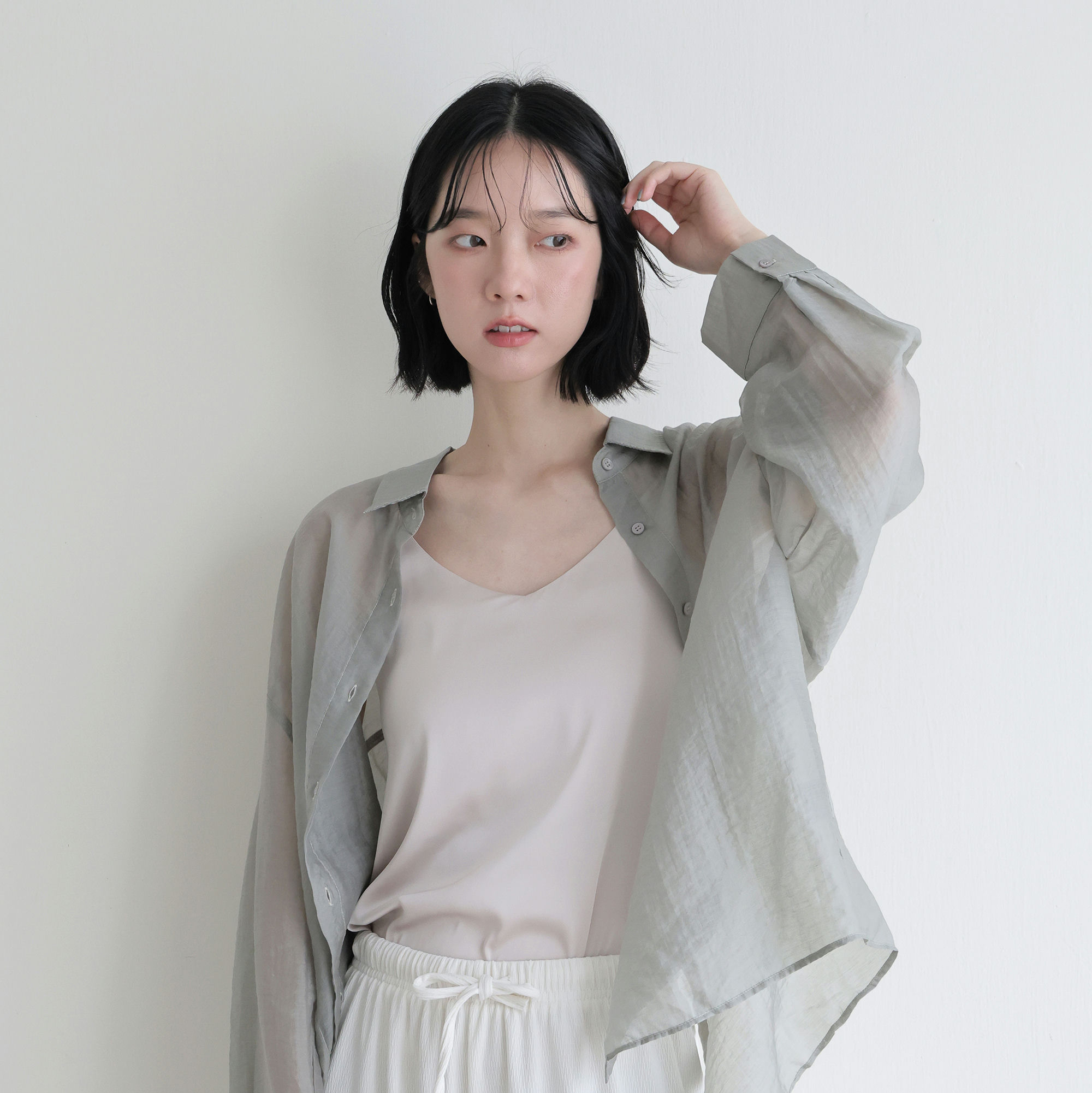 OH!HER 嚴選柔感絲質細肩帶背心