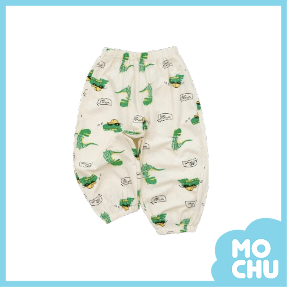 字母恐龍純棉防蚊褲
