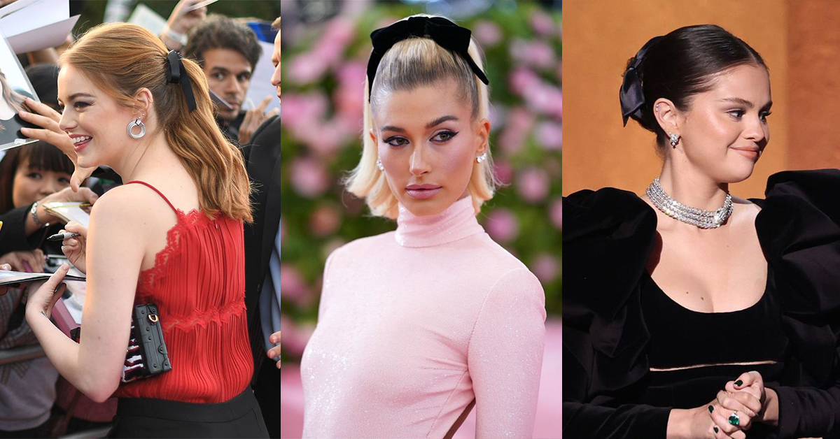 在今年2025年春夏的熱門趨勢，基本上延續著去年秋冬的流行元素，而在眾多元素中最受矚目的關鍵字便是緞帶以及蝴蝶結。說到這兩個浪漫元素，就不能不知道以緞帶跟蝴蝶結為主角的Cottagecore 風潮。