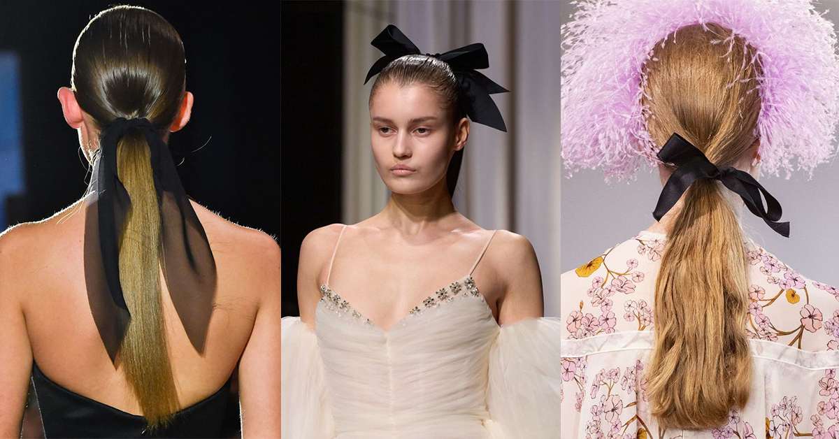 在今年2025年春夏的熱門趨勢，基本上延續著去年秋冬的流行元素，而在眾多元素中最受矚目的關鍵字便是緞帶以及蝴蝶結。說到這兩個浪漫元素，就不能不知道以緞帶跟蝴蝶結為主角的Cottagecore 風潮。