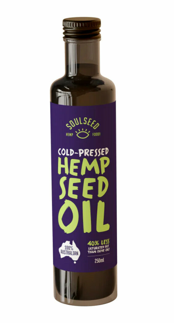 Soulseed cold pressed hemp seed oil (Best Before 30 Nov 2025)