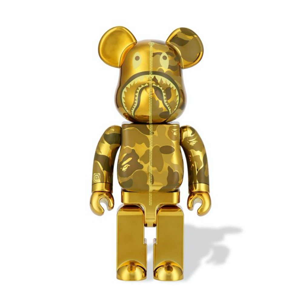BE@RBRICK x Bape 金色 庫柏力克熊 100% & 400%