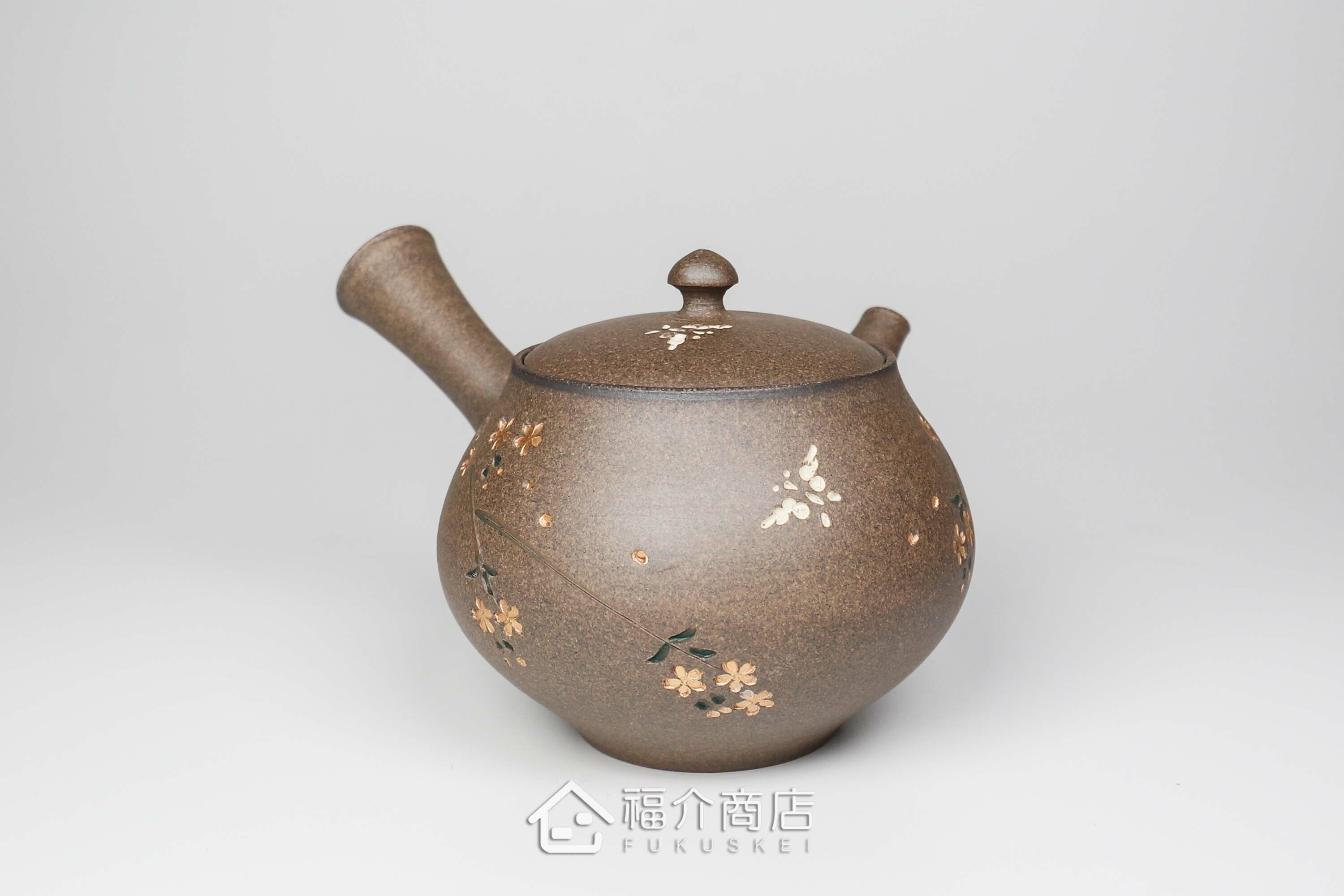 泡茶用的日本陶瓷茶壺