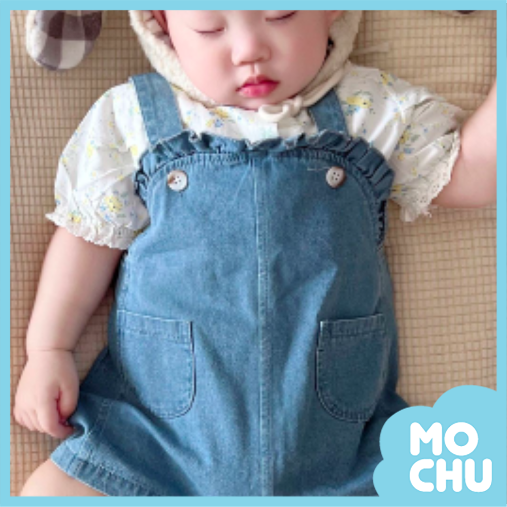 小碎花蕾絲邊澎袖上衣(二色）