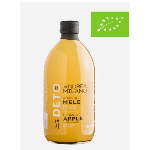 Andrea Milano organic apple cider vinegar 500ml (best before 10 Aug 2028)