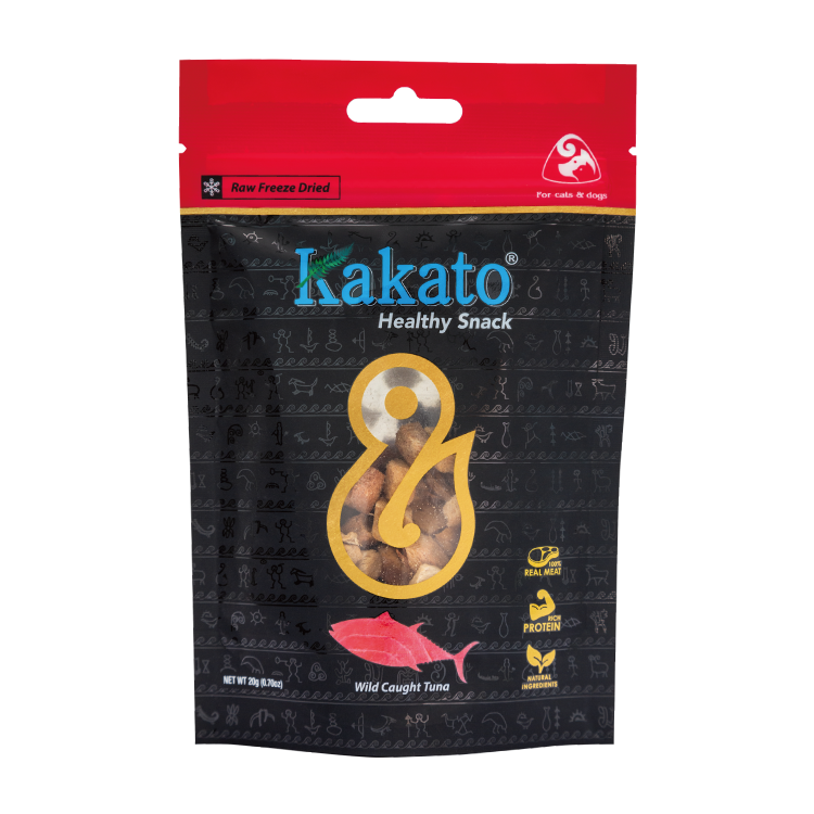 Kakato 凍乾純肉小食 - 野生捕撈吞拿魚 20g