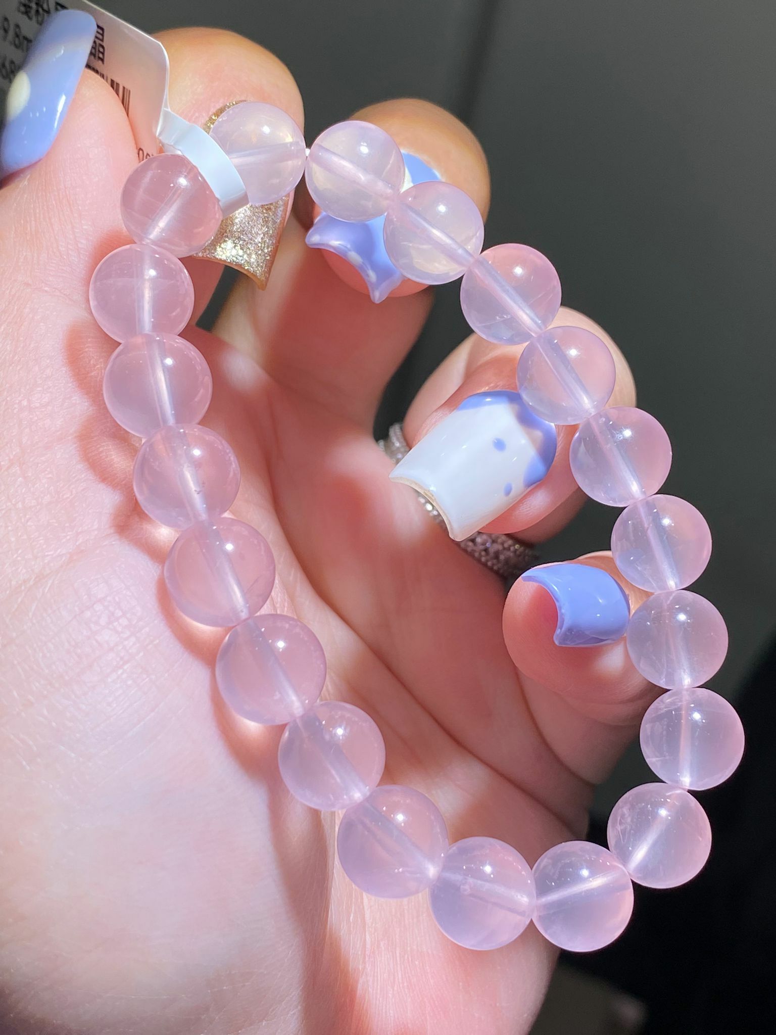 淺馬達加斯加粉晶