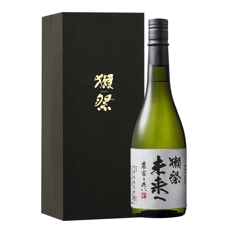 【旭酒造】【獺祭】【未來與農家同行 禮盒裝】【未来へ 農家と共に 】【純米大吟釀清酒】【山口縣】