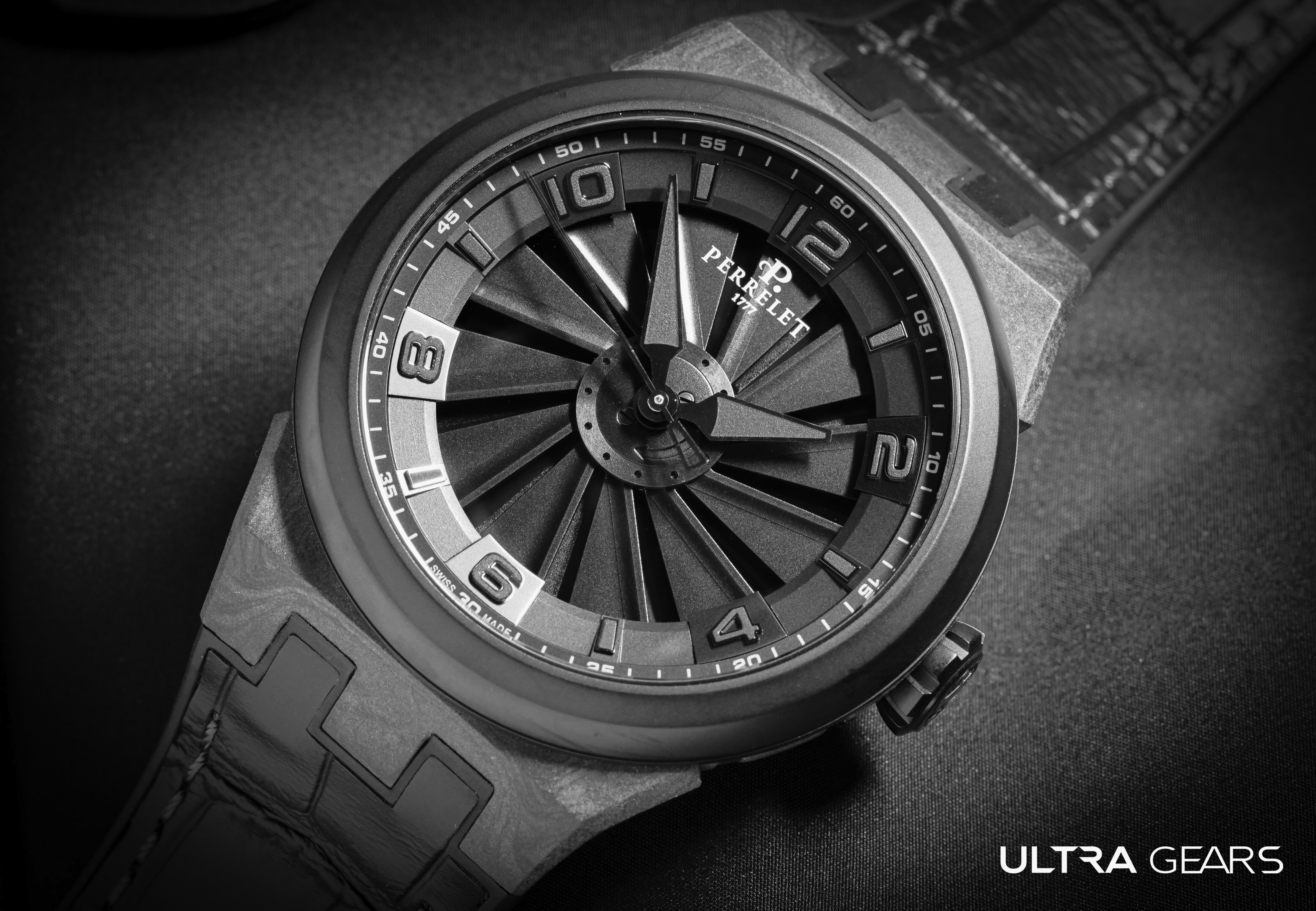 PERRELET 沛力錶_旋風系列 ｜碳纖維腕錶-A4065/1