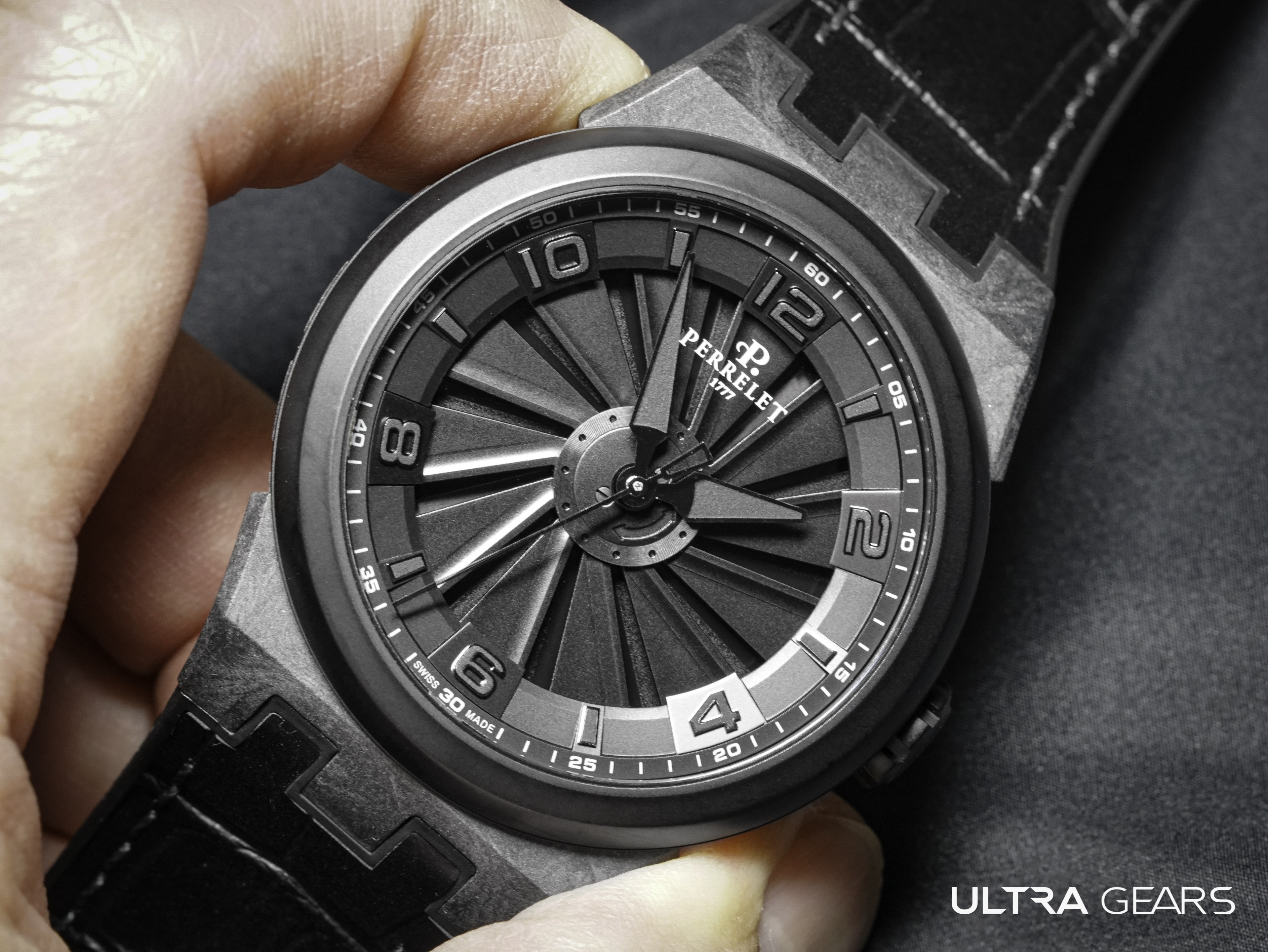PERRELET 沛力錶_旋風系列 ｜碳纖維腕錶-A4065/1