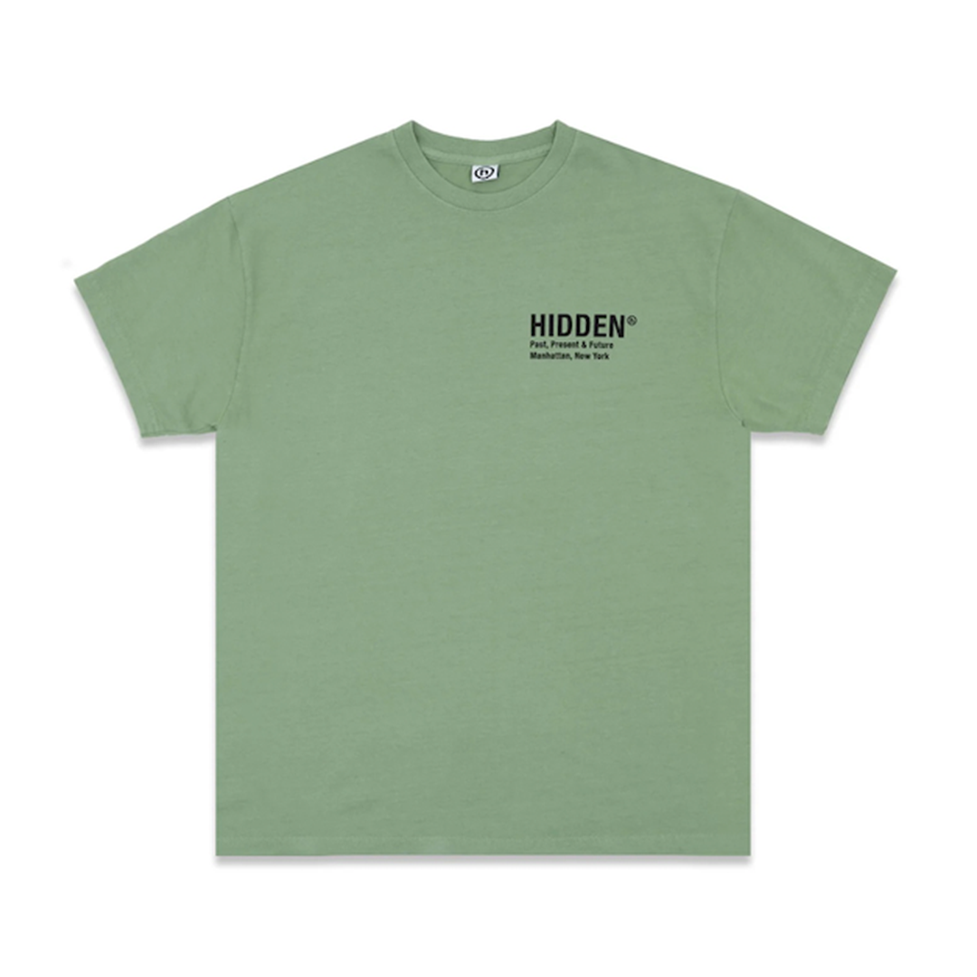 HIDDEN NY Tシャツ　L モスグリーン HIDDEN NY Tシャツ L モスグリーン HIDDEN NY Tシャツ L モス