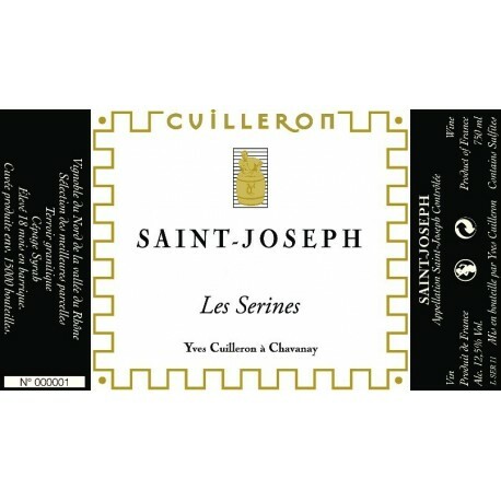 Yves Cuilleron Saint Joseph Les Serines 2019