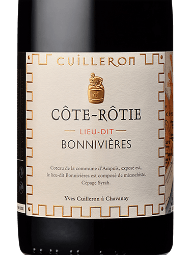 Yves Cuilleron Cote Rotie Lieu Dit Les Bonnivieres 2019