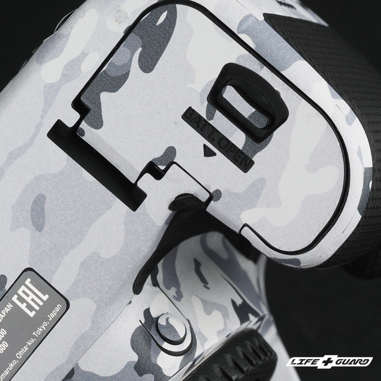 LIFE+GUARD 貼膜安裝示意，適用 Canon EOS 90D