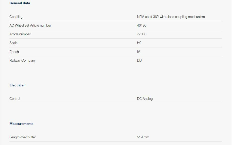 Roco 77030 HO規 DB 礦車組.3輛