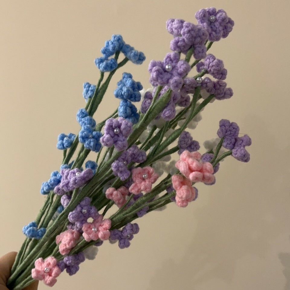 《2460》手工編織滿天星花(單支)