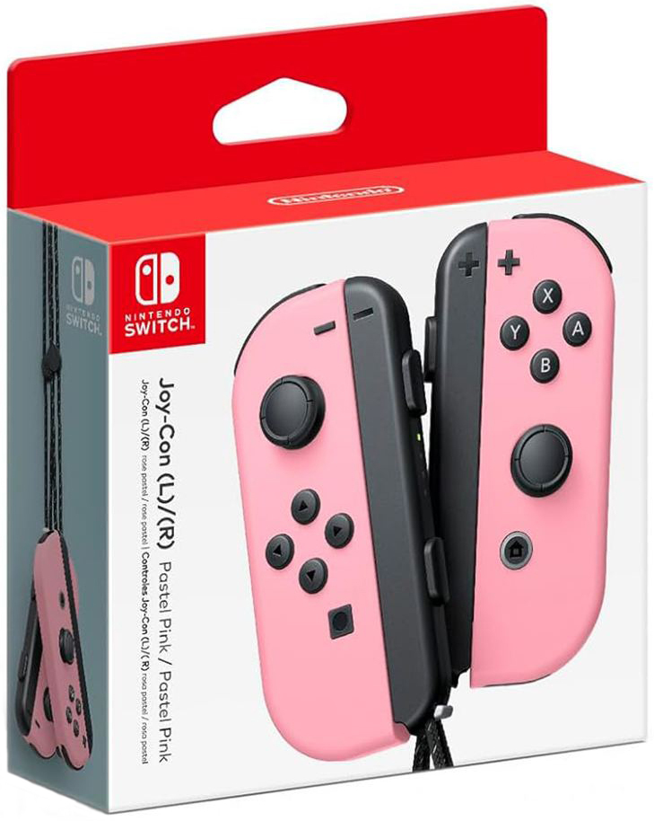 NS Joy-Con 原廠控制器 淡雅粉紅