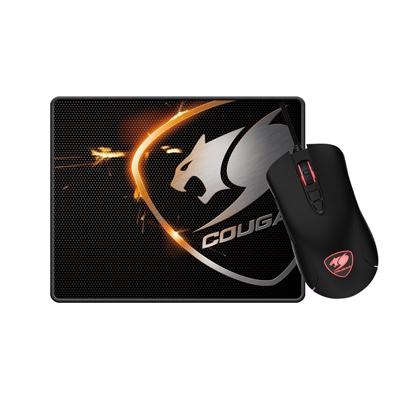 米特3C數位–COUGAR 美洲獅 MINOS T1 最強電競組合 電競滑鼠+鼠墊
