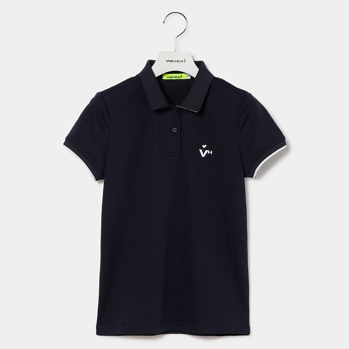 女士-立領短袖Polo衫