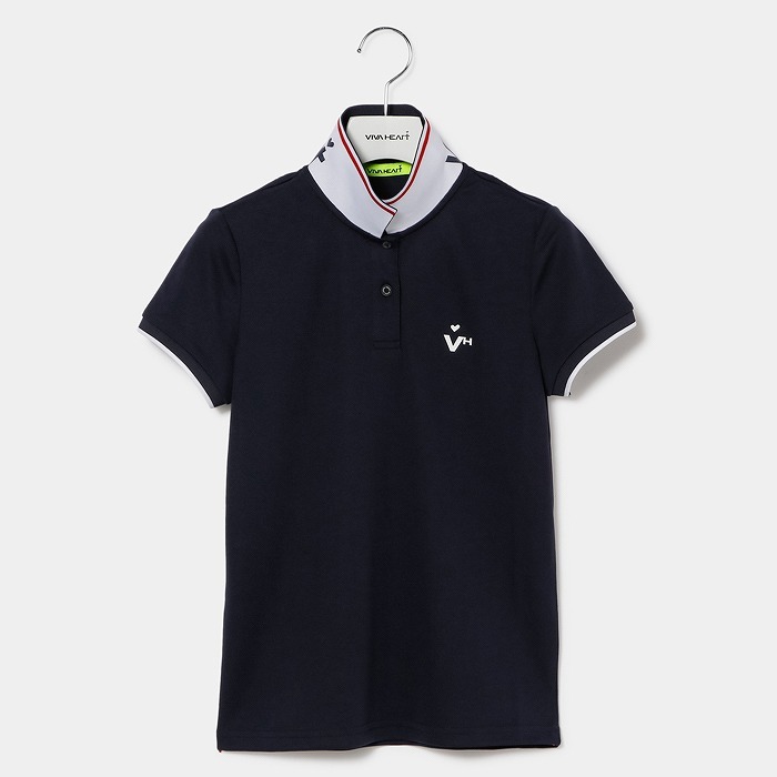 女士-立領短袖Polo衫